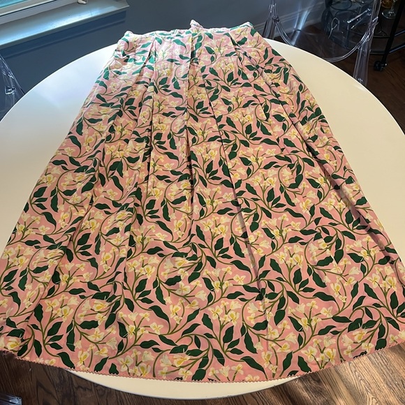 Agua by AguaBendita Hortensia Rosa Poplin Midi Dress - S - Picture 5 of 11